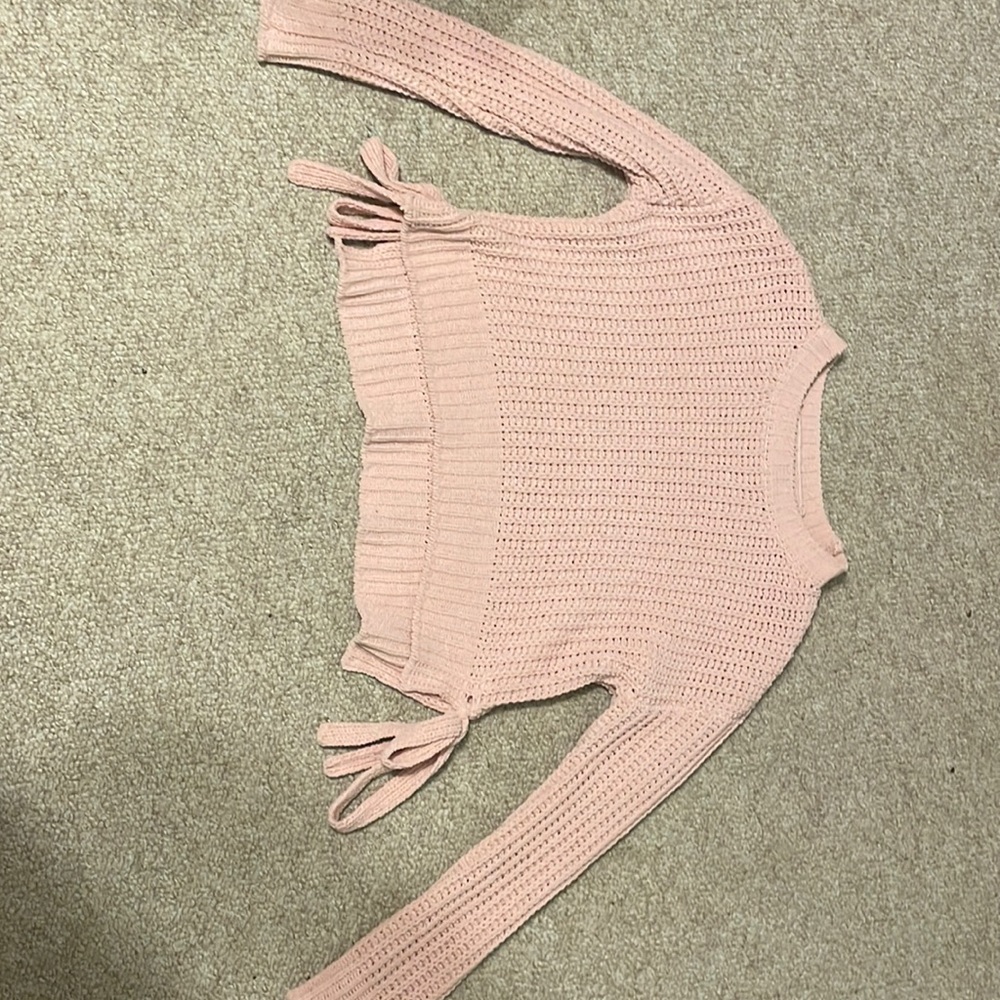 Pink sweater